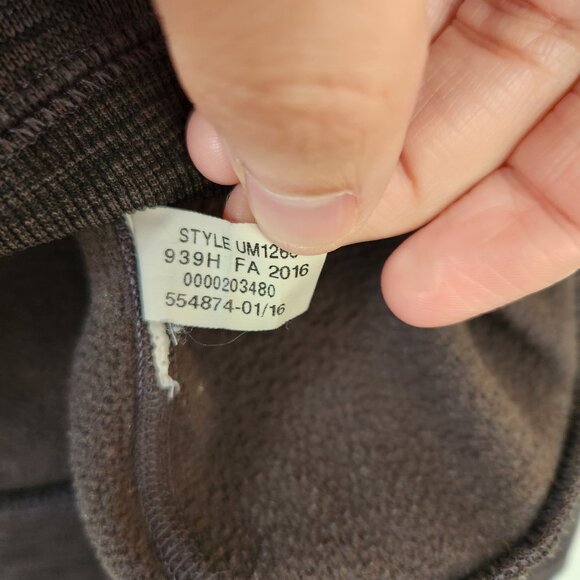 UNDER ARMOUR Sweater Fleece 1/2 Zip Sweatshirt, MD - Picture 5 of 6